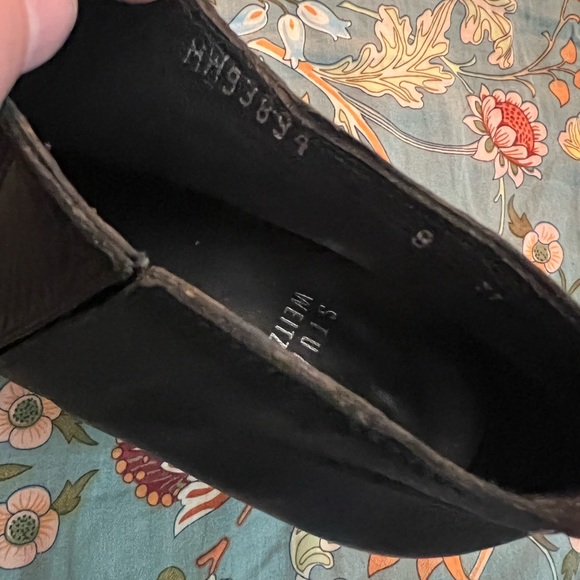 Stuart Weitzman Leather Booties - Picture 8 of 9